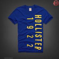 heren hollister korte t-shirt v-hals blauw 1922 Arnhem Shop ne8fs924