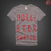 heren hollister korte t-shirt v-hals grijs surf co Eindhoven Shop cupz5740