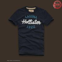 heren hollister korte tees laguna 1922 donkerblauw Winkel Utrecht 5p57z780