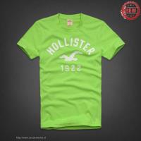 heren hollister korte tees letter logo 1922 groen Store Hoenzadriel lnjvo609