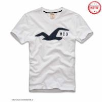 heren hollister korte tees logo hco wit Outlet Sale 7gs6u180