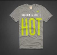 heren hollister korte tees mother earth is hot grijs Overhemd Utrecht aucp3915