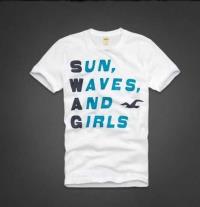 heren hollister korte tees sun waves and girls wit Store Almere Stad ze2w6185