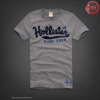 heren hollister korte tees surf crew 22 grijs Voor Prijs Laag afebr672