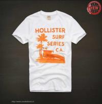 heren hollister korte tees surf series ca wit oranje Overhemd Vermaken sngzh816