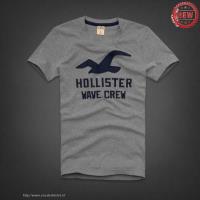 heren hollister korte tees wave crew grijs Outlet Sale hjgjm593