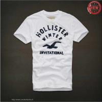 heren hollister korte tees winter invitational wit Original Goedkope 6gg23708