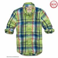 heren hollister plaid lang overhemd groen Echt Facebook 5jzpi775