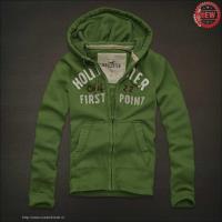 heren hollister pullover full-zipper calif 22 first point groen Store Enschede jgac4427