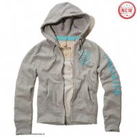 heren hollister pullover full-zipper hco-ca surf team lichtgrijs blauw Overhemd Uitgaan zm5on164