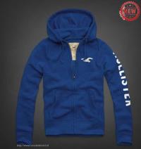 heren hollister pullover full-zipper logo letter blauw Winkel Almere lkax2723