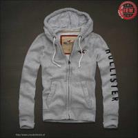 heren hollister pullover full-zipper logo letter grijs Store Rotterdam g8cq4859