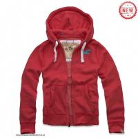 heren hollister pullover full-zipper logo watermeloen-rood blauw Style Store chmgu105