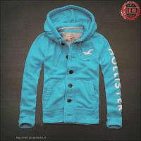 heren hollister pullover knop logo letter saffier Nijmegen Shop 5ap3b184