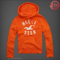 heren hollister pullover letter logo oranje Fashion Online pypr3519