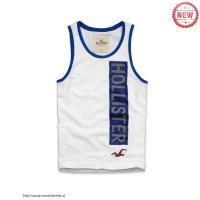 heren hollister tanktop blauw wit logo Eindhoven Shop djuda556