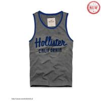 heren hollister tanktop california grijs blauw Winkel Haarlem 4yghs729