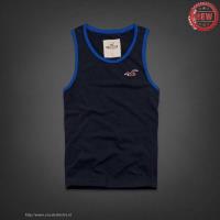 heren hollister tanktop koningsblauw logo Outlet Breda qhb0t295