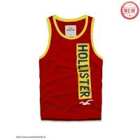 heren hollister tanktop rood geel logo Fashion Wonderful 3n9ym762