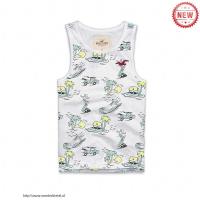 heren hollister tanktop wit beach logo Outlet Tilburg p75ii958