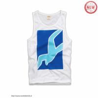 heren hollister tanktop wit blauw Beste Sales gt7pq668