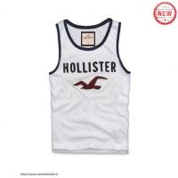 heren hollister tanktop wit koningsblauw Wholesale Store t51mg729