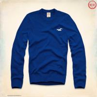 heren hollister truien crewneck blauw Lightning Levering 1d079415