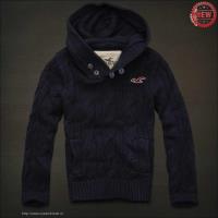 heren hollister truien hooded knop koningsblauw Low Cost Goedkope ahhdr334