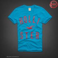 heren hollister v-hals korte tees blauw rood Roze Original ue02i314