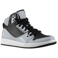 jordan 1 flight 2 jordan voor heren basketbal schoenen zwart wit wolf grijs Schoenen Korting kweoj825