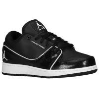 jordan 1 flight 2 low jordan voor grote jongen basketbal schoenen zwart wit Online Winkel 8ejwi136