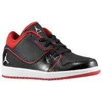 jordan 1 flight 2 low jordan voor kleine jongens basketbal schoenen zwart wit gym rood Haarlem Shop e0zga187