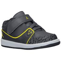 jordan 1 flight 2 low jordan voor mini jongens basketbal schoenen donker grijs vibrant geel donker g Winkels Haarlem 526db329