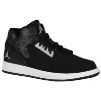 jordan 1 flight 3 jordan voor kleine jongens basketbal schoenen zwart wolf grijs zwart Goedkoop Online u13i0181