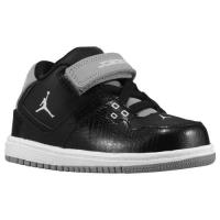 jordan 1 flight mid jordan voor mini jongens basketbal schoenen zwart wit matte silver Winkels Met r4srg216