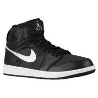 jordan aj 1 high strap jordan voor heren basketbal schoenen zwart donker grijs wit Winkels Arnhem nwje1297