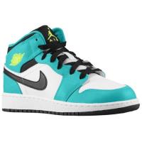 jordan aj 1 mid jordan voor grote meisje basketbal schoenen wit turbo groen volt ice Winkels Belgie lt7ye667