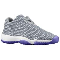 jordan aj future jordan voor grote meisje basketbal schoenen wolf grijs court purple cool grijs wit Nieuwste Collectie 2rone975