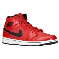 jordan aj1 mid jordan voor heren basketbal schoenen gym rood zwart wit Schoenen Kuwait lj79x923