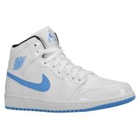 jordan aj1 mid jordan voor heren basketbal schoenen wit legend blauw zwart Trek Goedkope ajqw8430