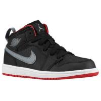 jordan aj1 mid jordan voor kleine jongens basketbal schoenen zwart cool grijs gym rood Rotterdam Edition 6ill1316