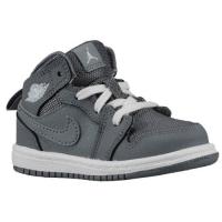 jordan aj1 mid jordan voor mini jongens basketbal schoenen cool grijs wit cool grijs In Rotterdam 2x30a186