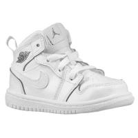 jordan aj1 mid jordan voor mini jongens basketbal schoenen wit cool grijs wit Rotterdam Schoen vyf0f516