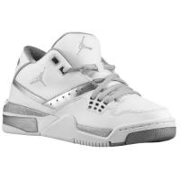 jordan flight 23 jordan voor grote jongen basketbal schoenen wit metallic silver metallic silver Winkel Arnhem 7ymcx176