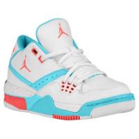 jordan flight 23 jordan voor grote meisje basketbal schoenen wit hot lava tide pool blauw Winkels Groningen uo07r440