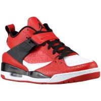 jordan flight 45 jordan voor heren basketbal schoenen gym rood zwart wit Goedkoop Schoenen irm52876