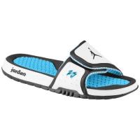 jordan hydro 2 premier jordan voor heren slipper wit zwart donker powder blauw Outlet Ebay q19h4665