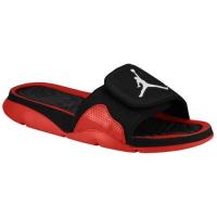 jordan hydro 4 jordan voor heren slipper zwart gym rood wit On Sale Wholesale maq0n200