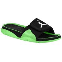 jordan hydro 4 jordan voor heren slipper zwart wit licht groen spark Schoenen Kuwait ii8rw743