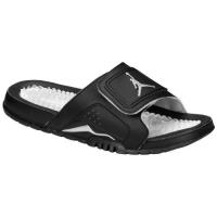 jordan hydro retro 6 jordan voor heren slipper zwart metallic silver wit Outlet Utrecht mbnny253